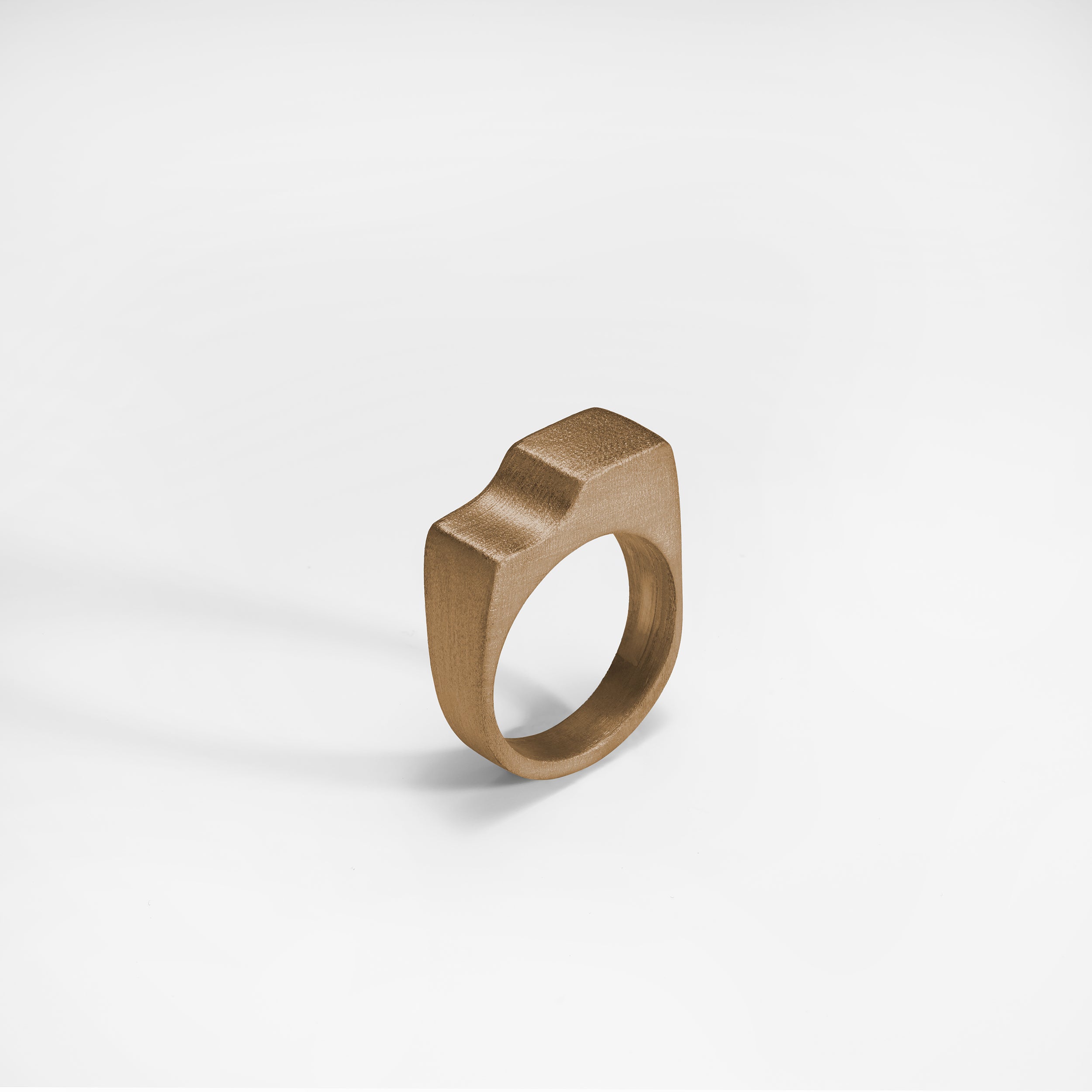 Bague Scala, bronze brossé