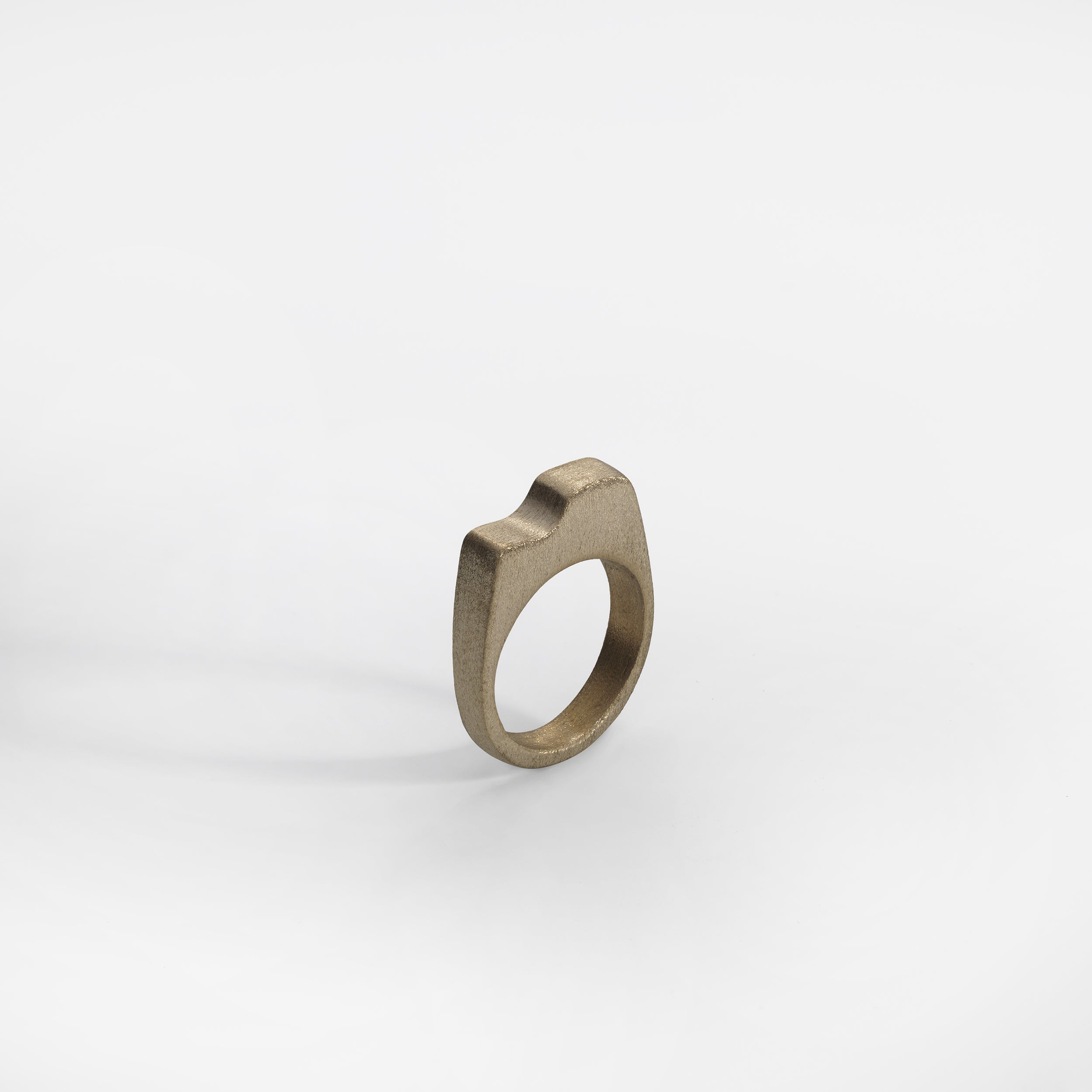 Bague Scala Media, bronze brossé