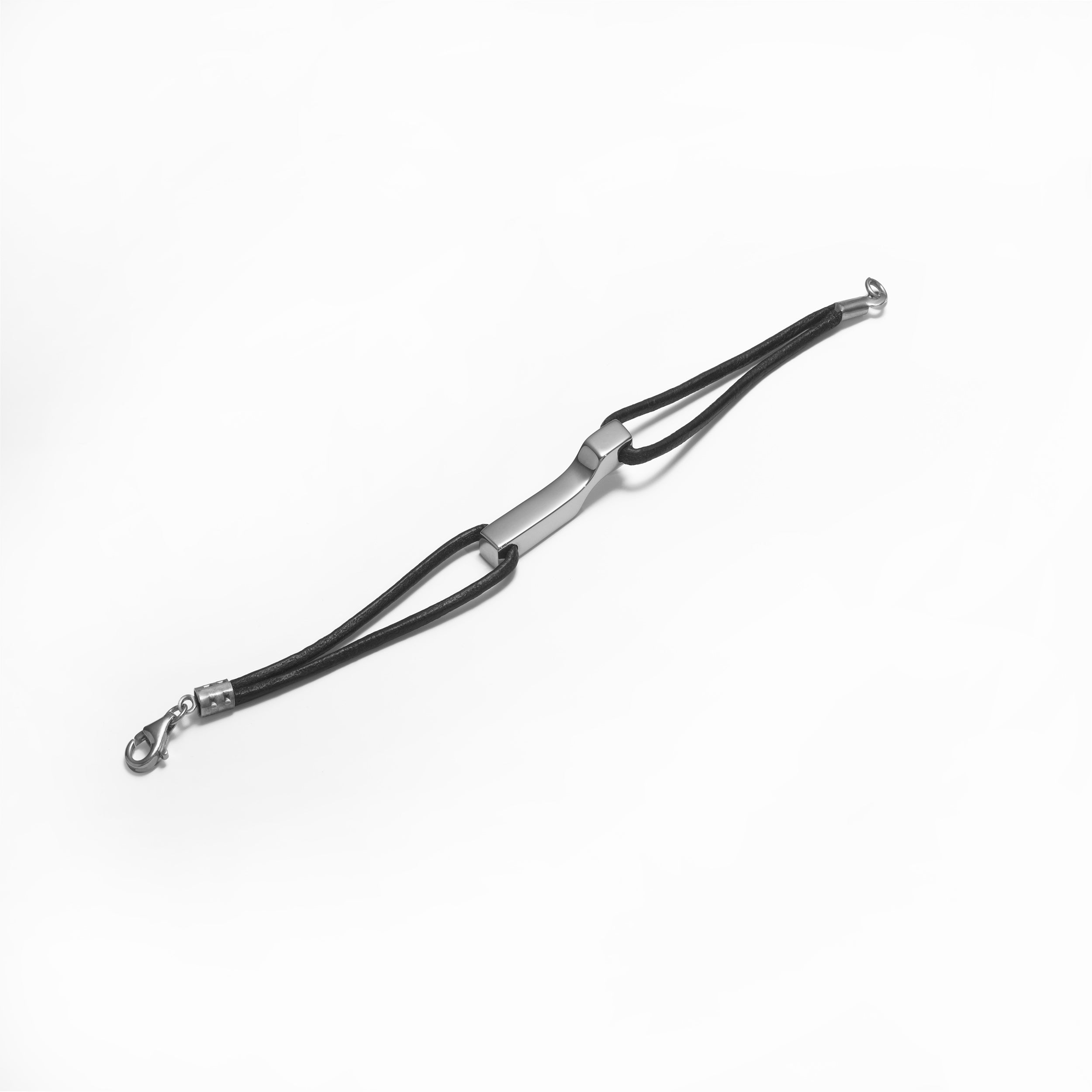 Bracelet Scala, argent brillant