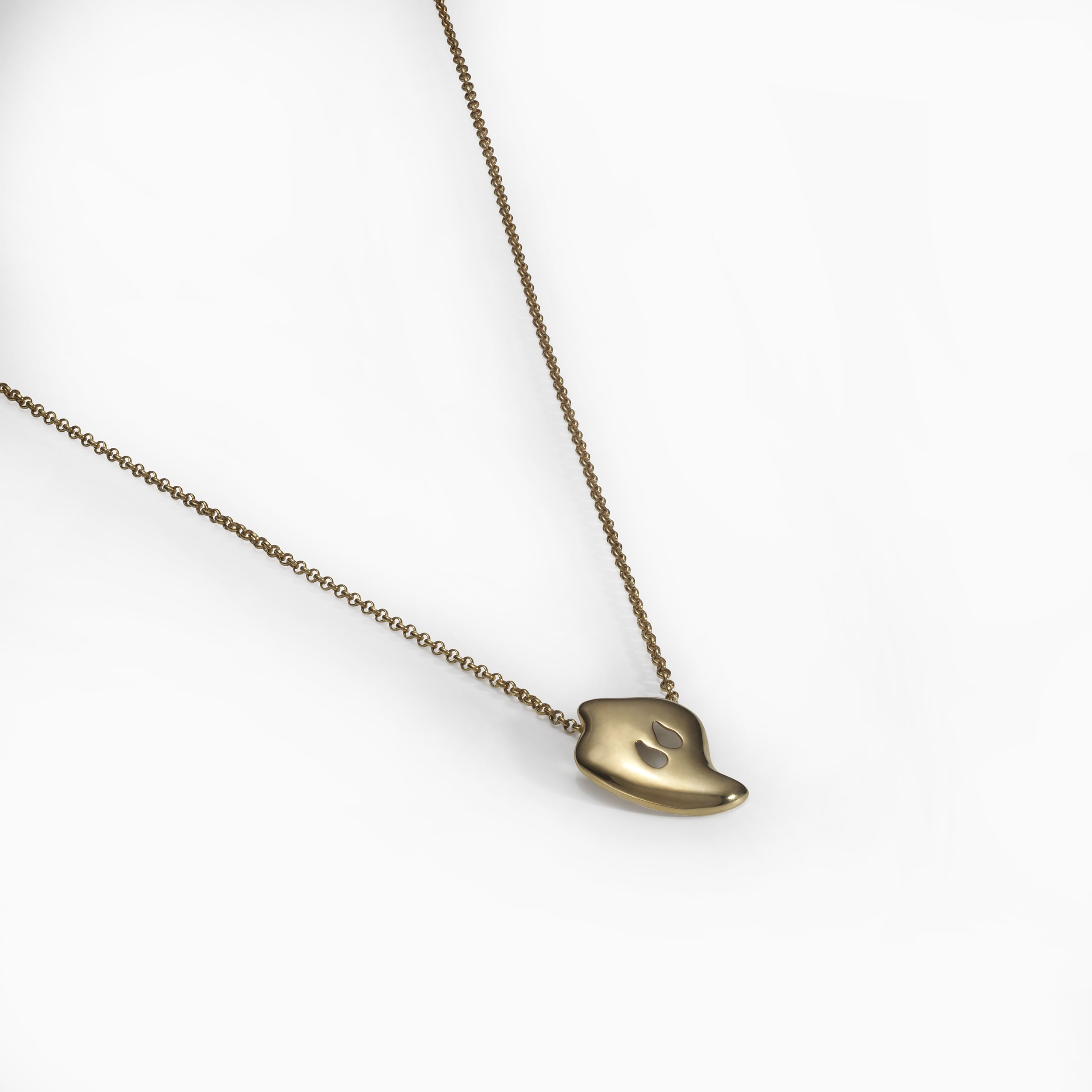 GOCCIA A necklace, yellow gold plated