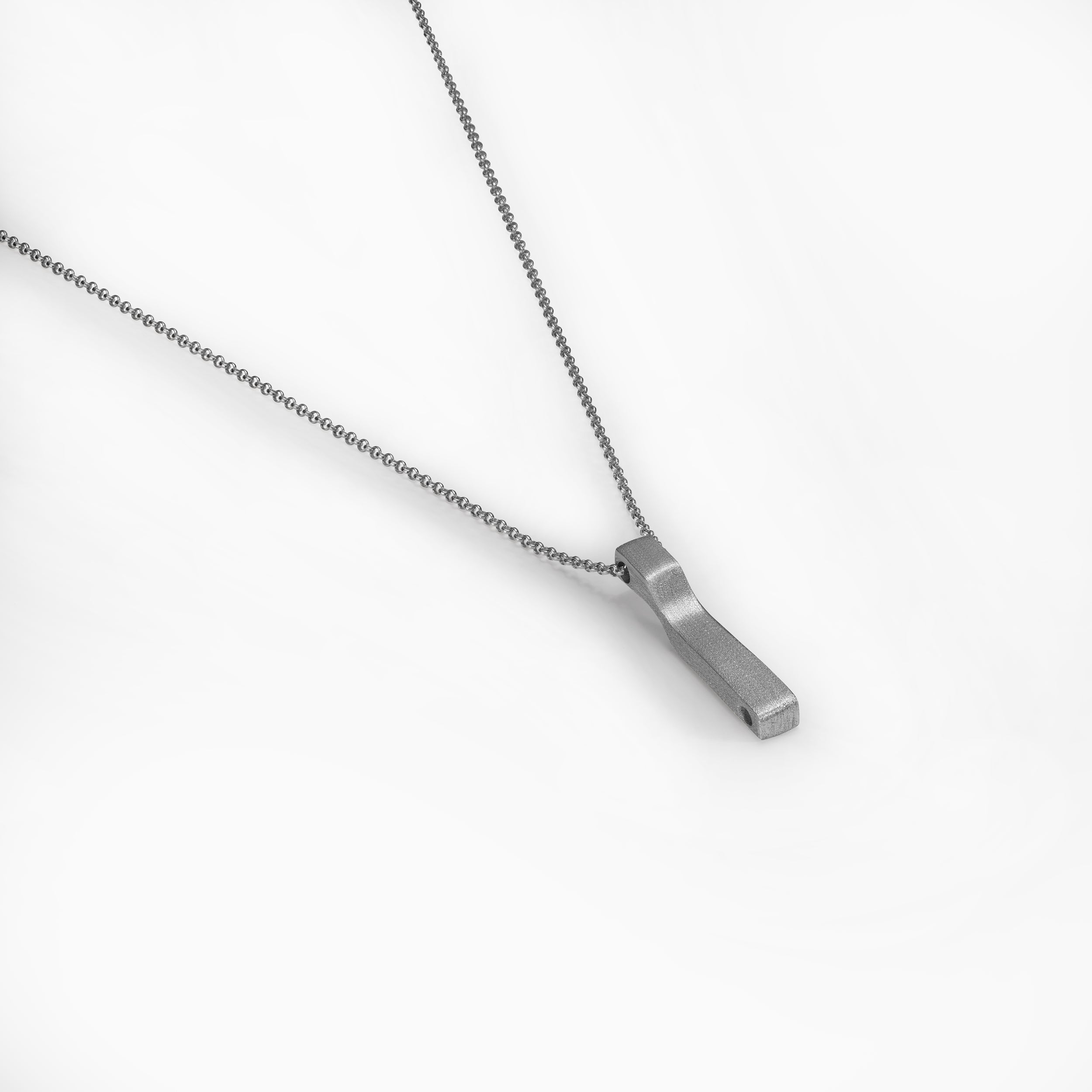 Scala necklace, sterling silver