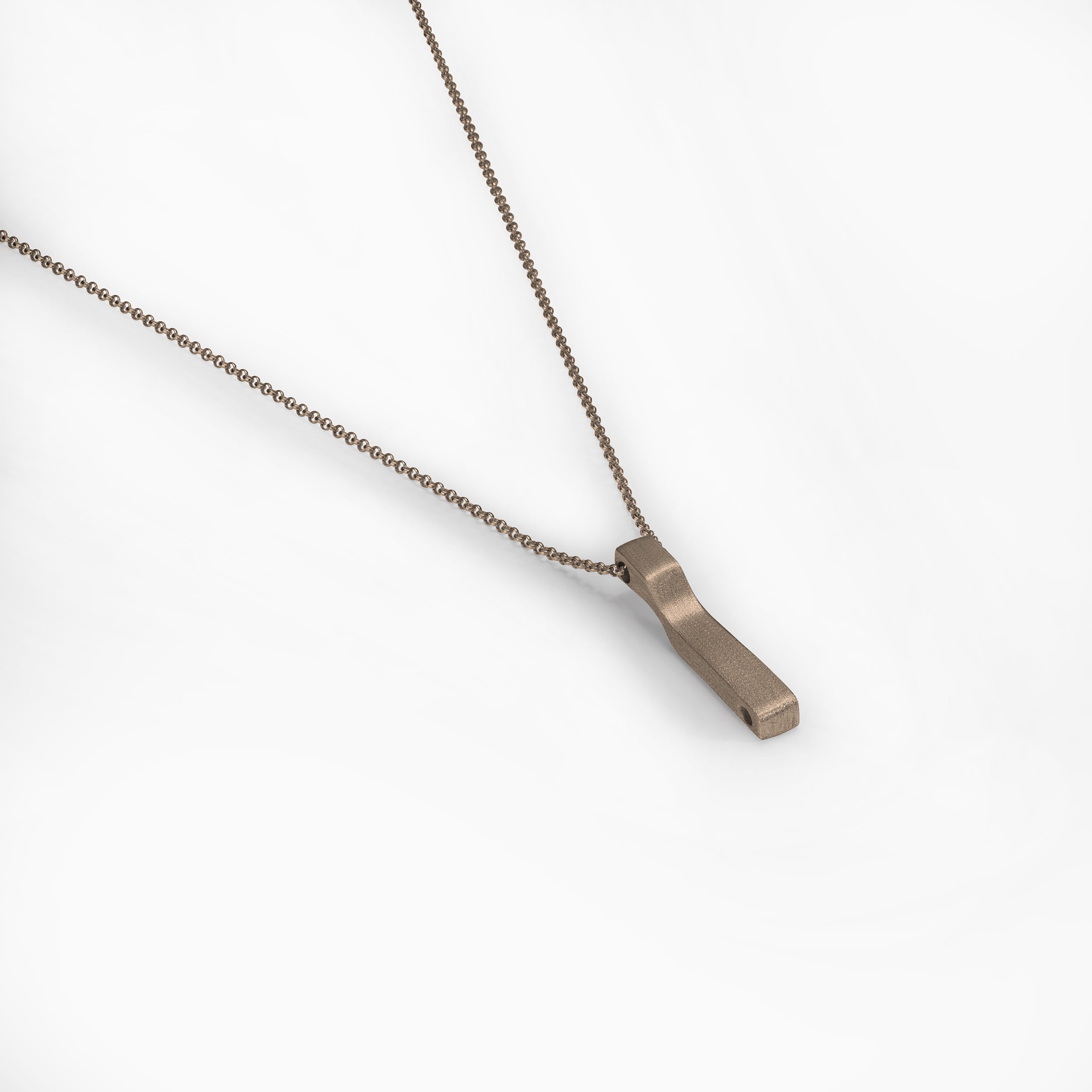 Scala necklace, bronze brushed