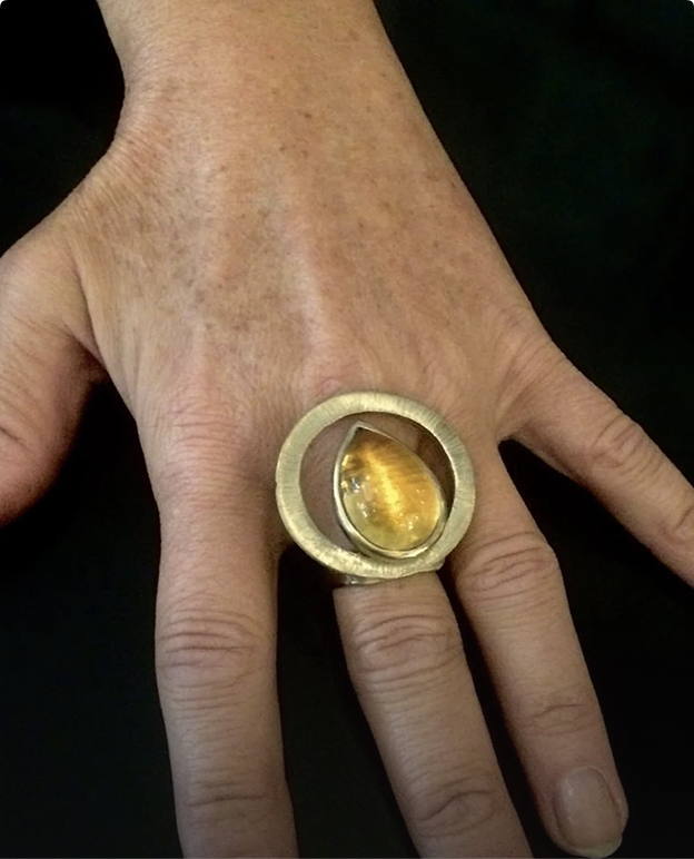 Bague sur mesure Soleil Afrique 