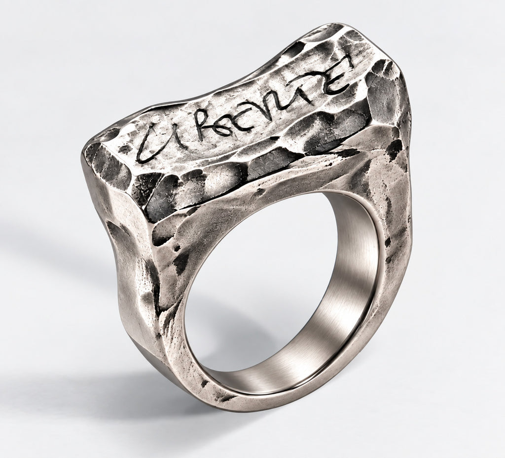 Bague ROCK argent