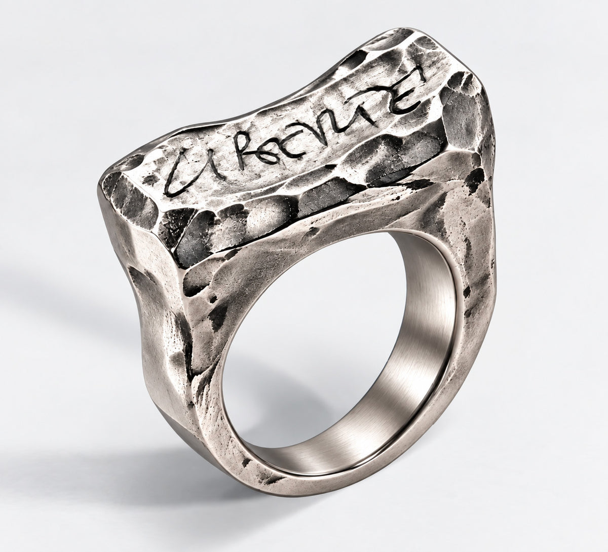 Bague ROCK argent