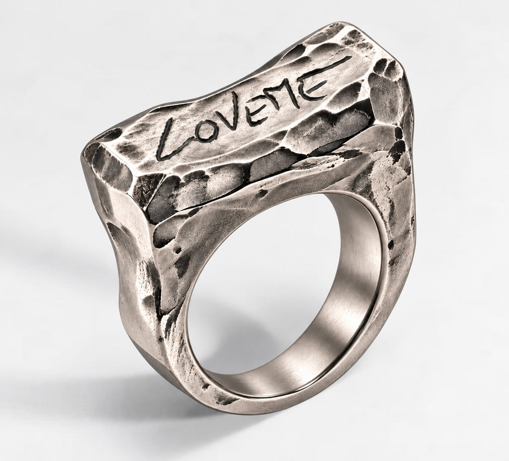 Bague ROCK argent