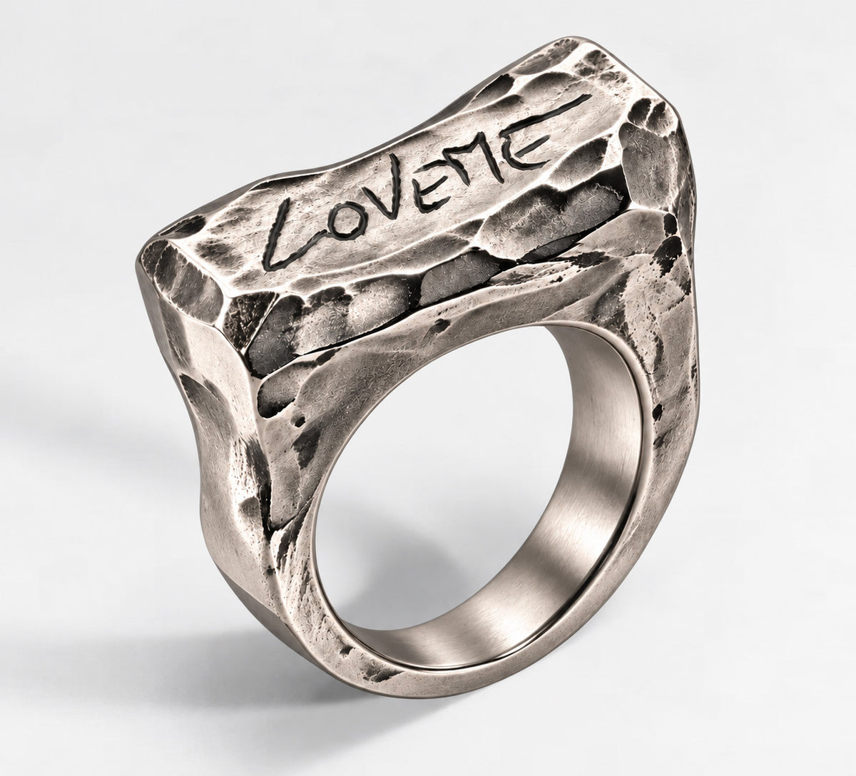 Bague ROCK argent