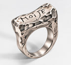Bague ROCK argent
