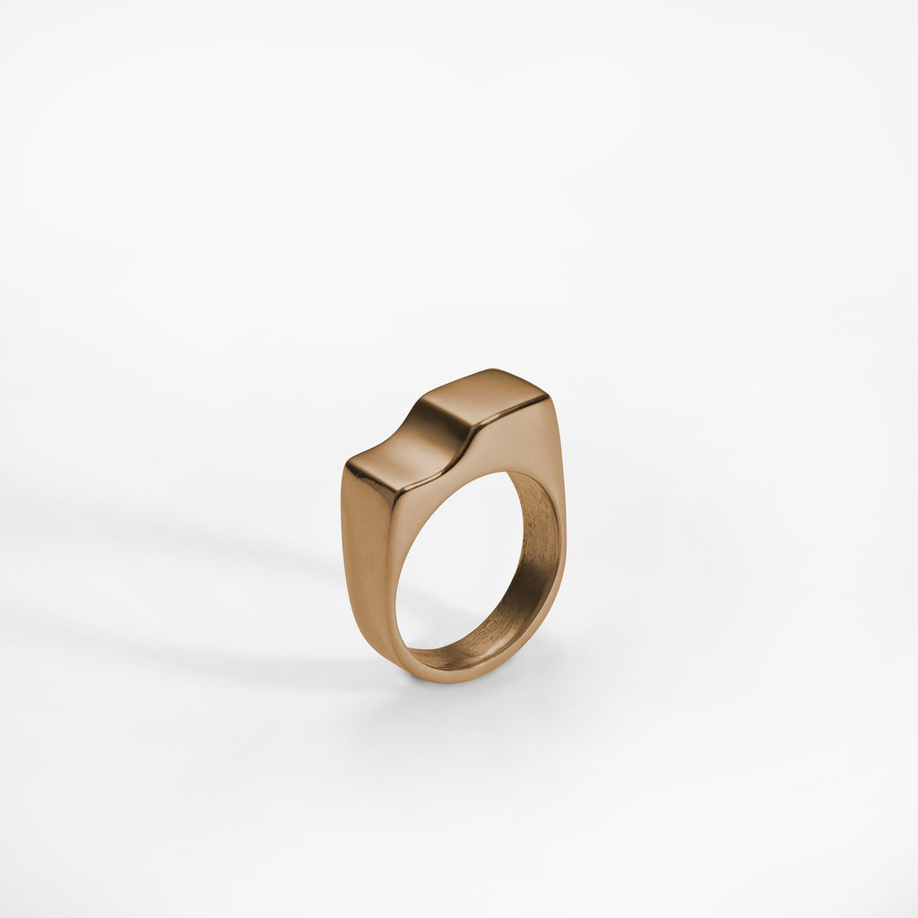 Scala ring, bronze glossy