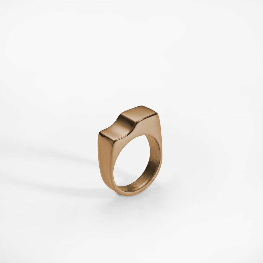 Scala ring, bronze glossy