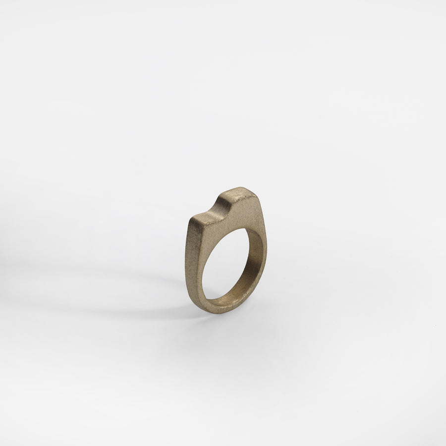 Scala ring, bronze brushed