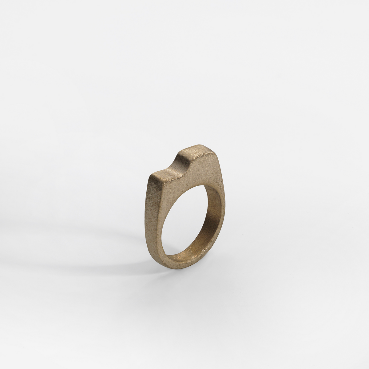 Scala ring, bronze brushed
