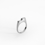 Scala Mini Ring, sterling silver