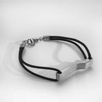 Scala bracelet, Brushed sterling silver