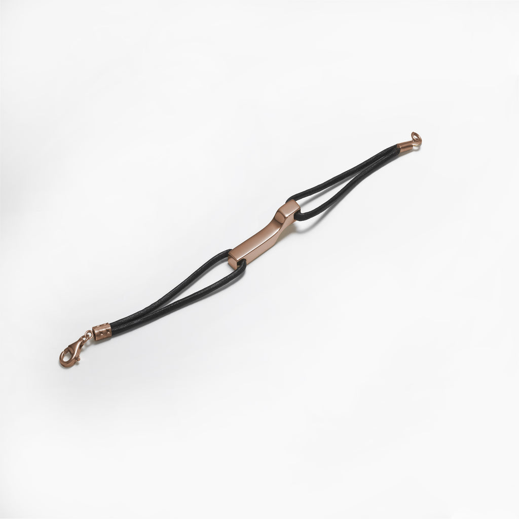 Scala Bracelet, rose gold plated