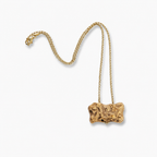 Collier ROCK, bronze brossé