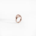 GOCCIA P ring, rose gold plated