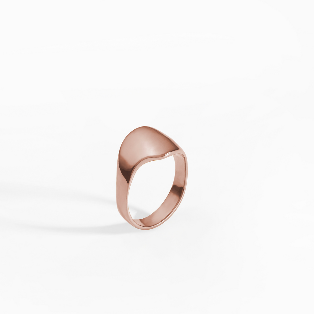 Bague GOCCIA P, plaquée or rose