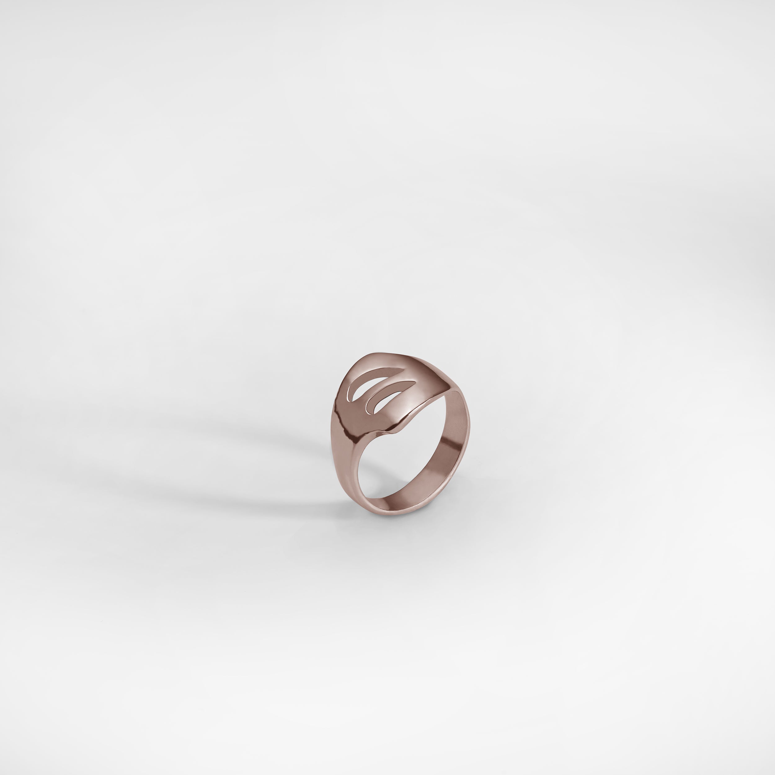 GOCCIA A ring, rose gold plated