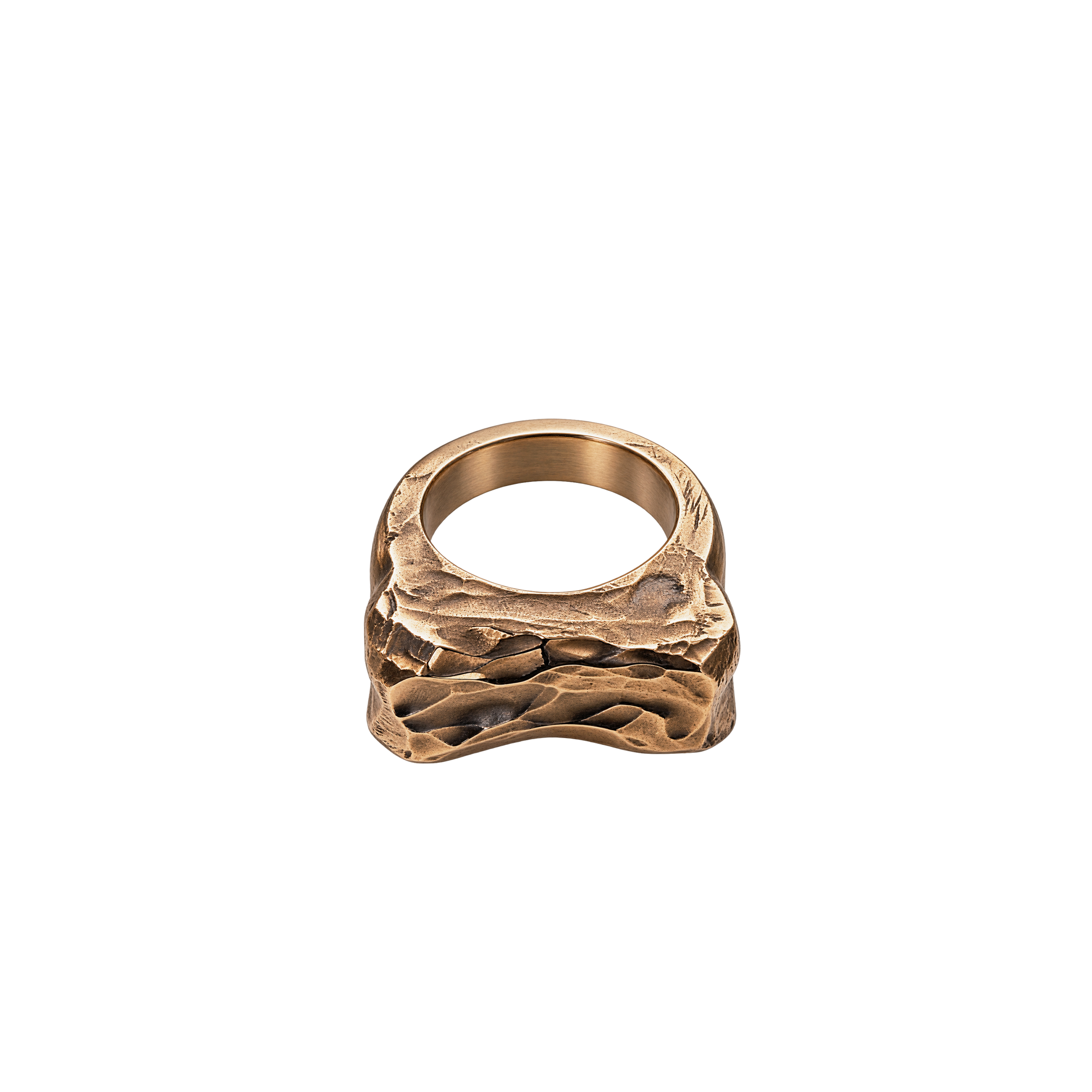 Bague ROCK bronze