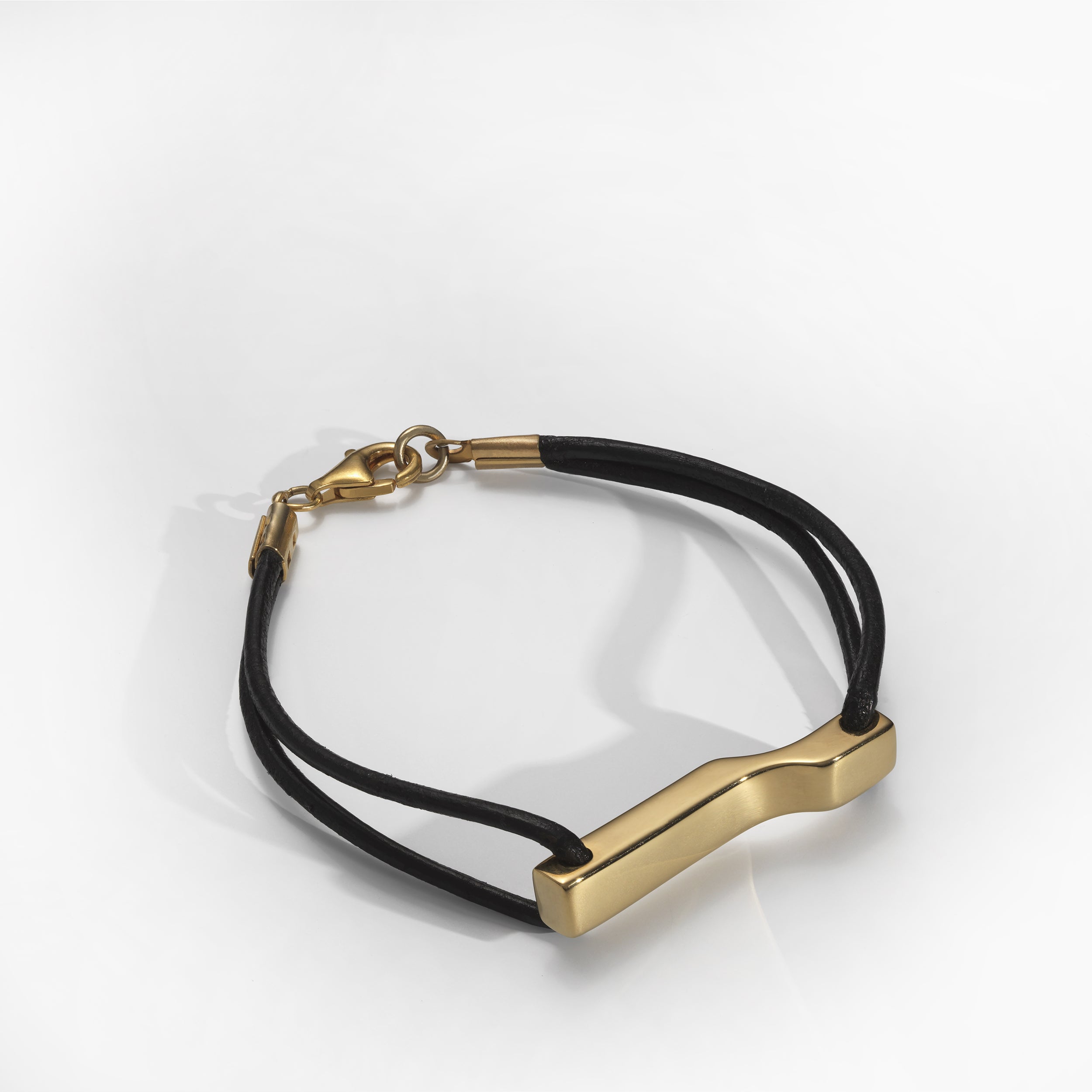 Scala Bracelet, yellow gold plated