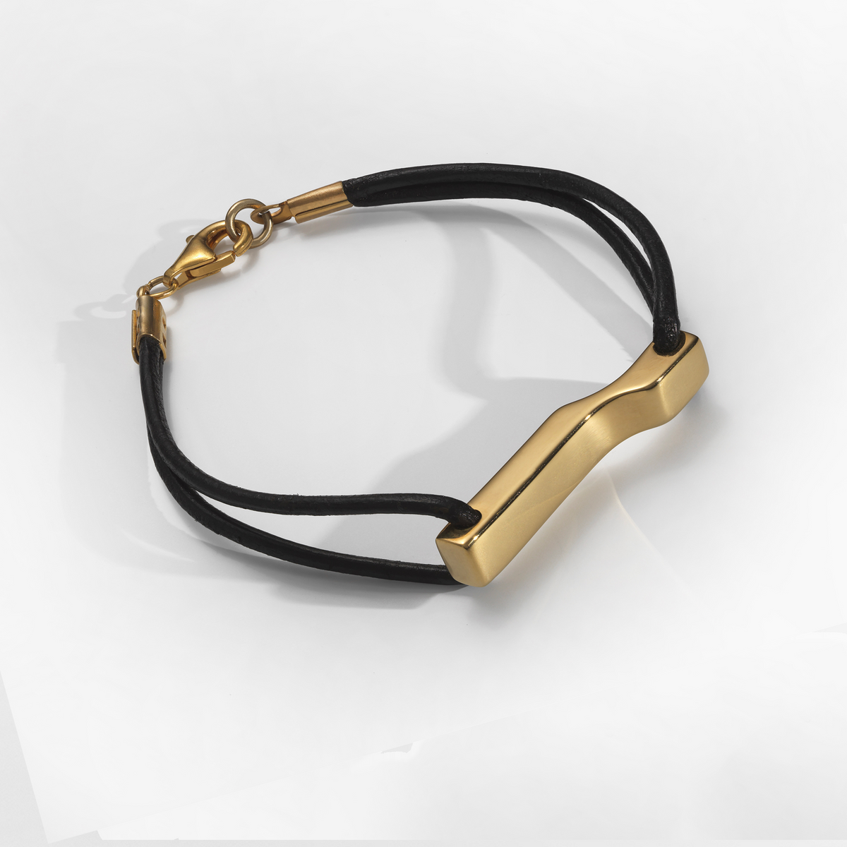 Bracelet Scala, plaqué or jaune