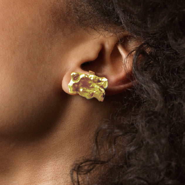 Doamabijoux_Earcuff_Rock_Bronze_detail