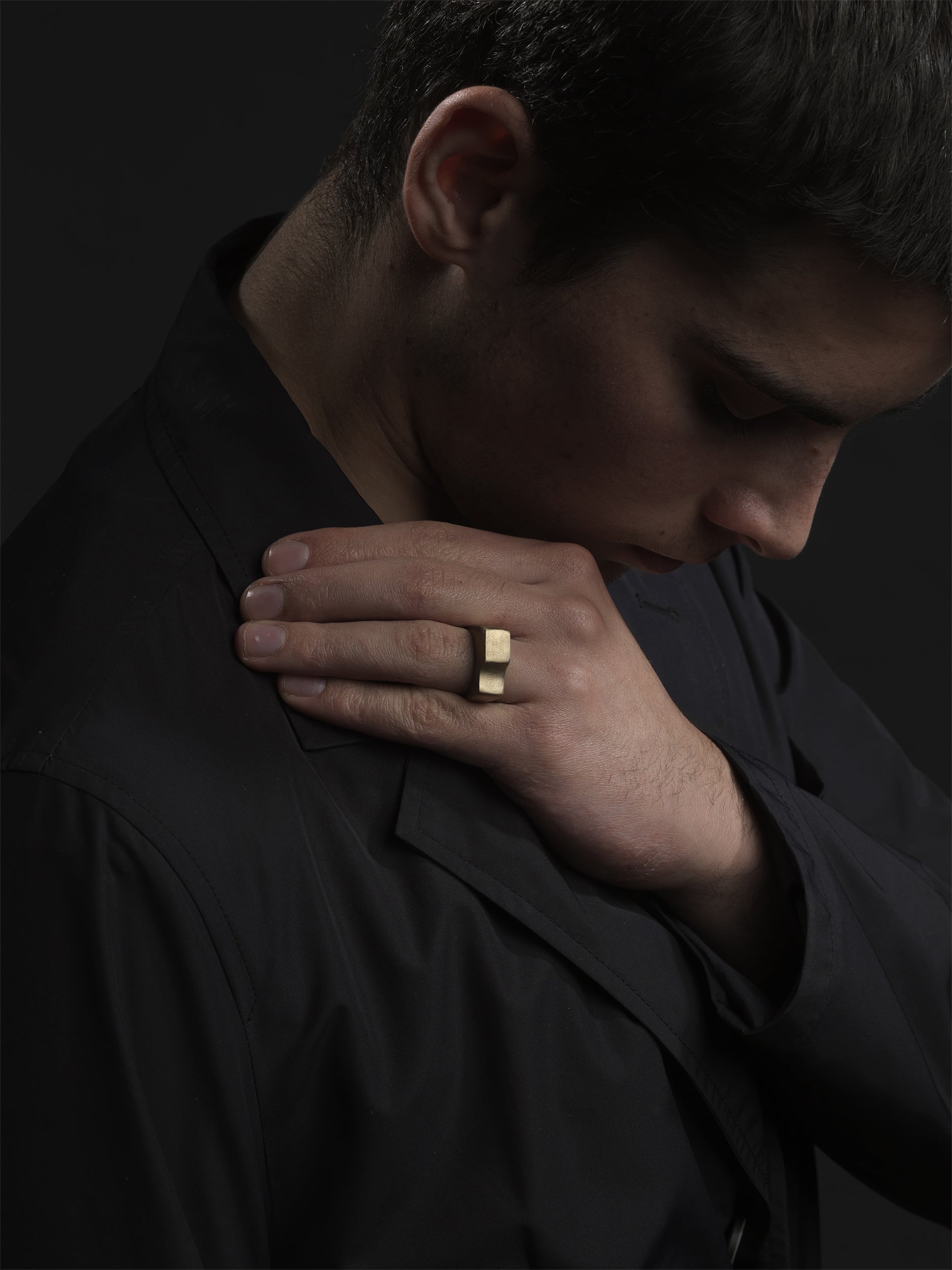 Scala ring, bronze glossy