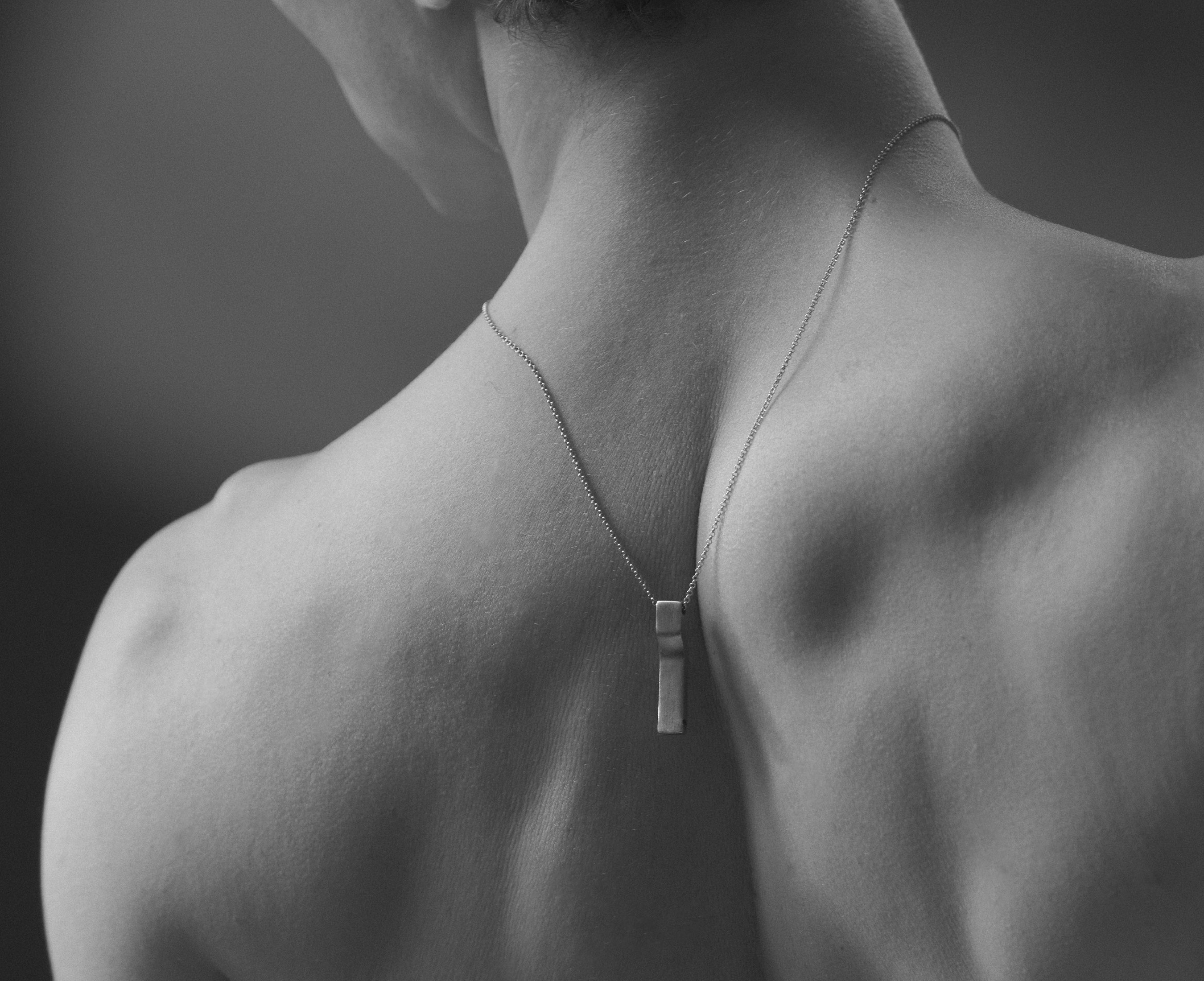 Scala necklace, bronze brushed
