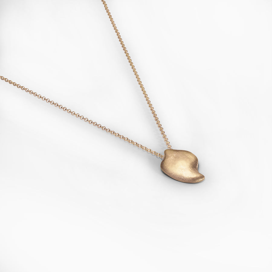 GOCCIA A necklace, bronze brushed