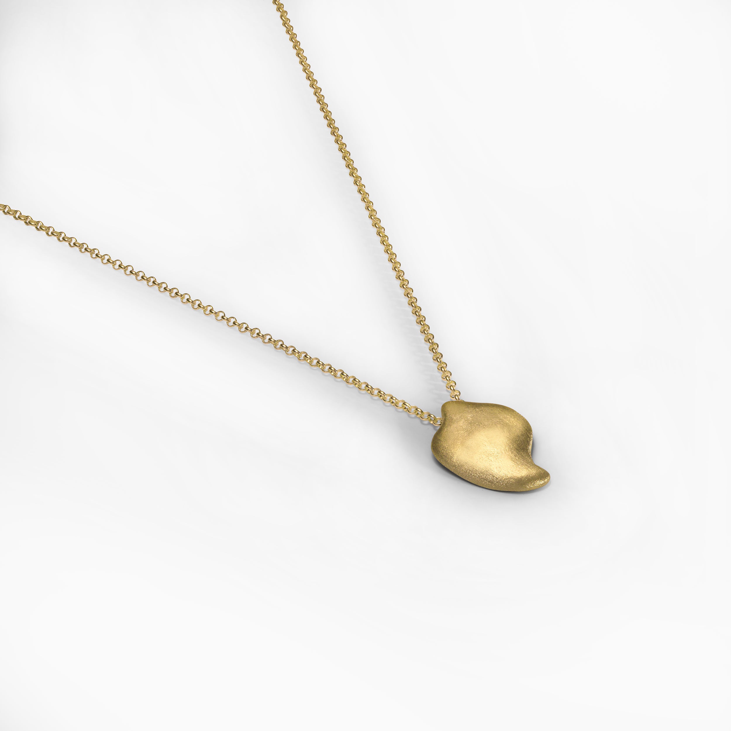 GOCCIA A necklace, yellow gold plated