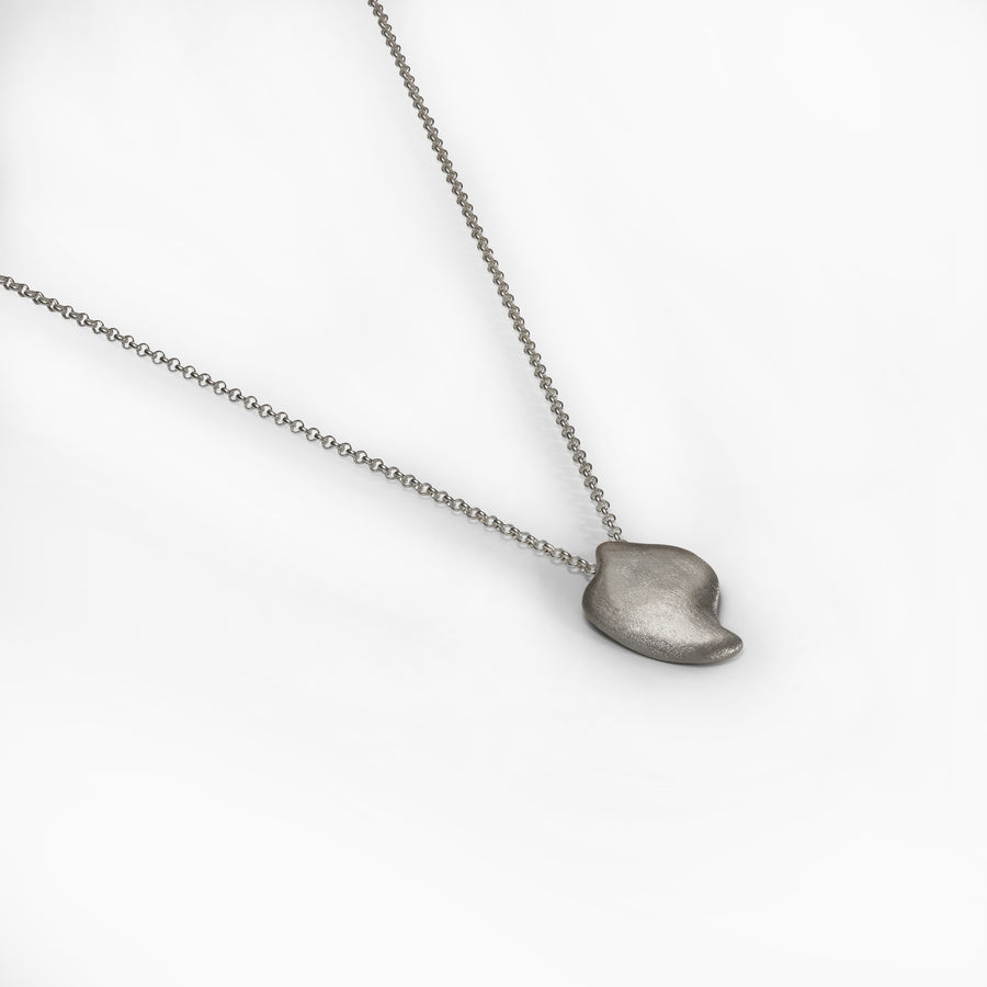 GOCCIA A ring, sterling silver brushed
