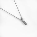 Scala necklace, sterling silver