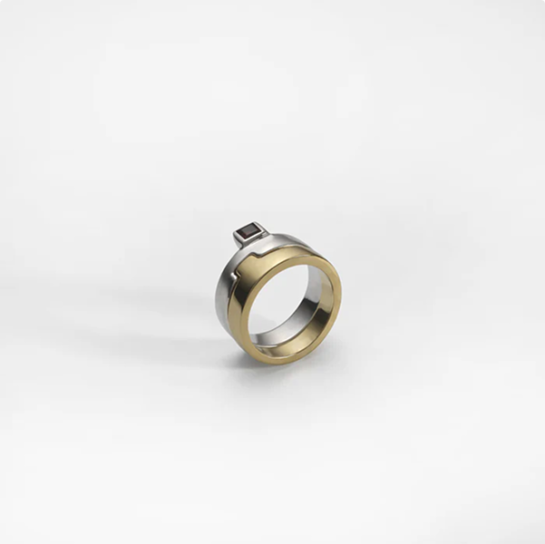 Bague Puzzle Bicolor (C)